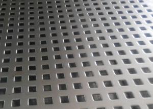 Square Hole Perforated Metal Mesh Sheet Stainless Steel 304 316 304L 316L