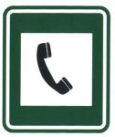 Emergency Telephone Sign Supplier Guide Sign Board Best Price ETC Lane