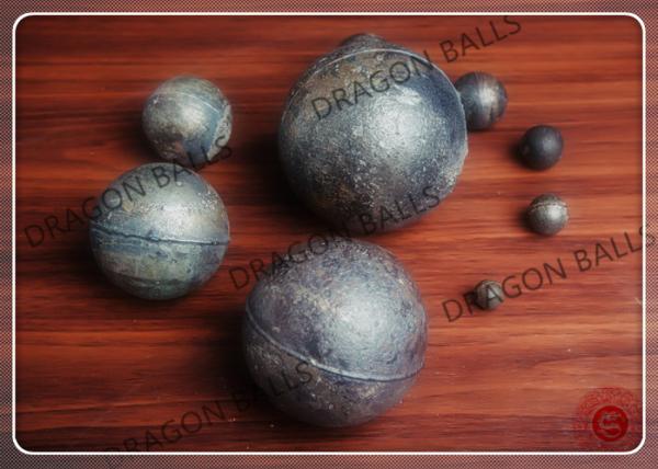 30mm 40mm Casting Steel Ball , Ball Mill Balls Customized Size Abrasion