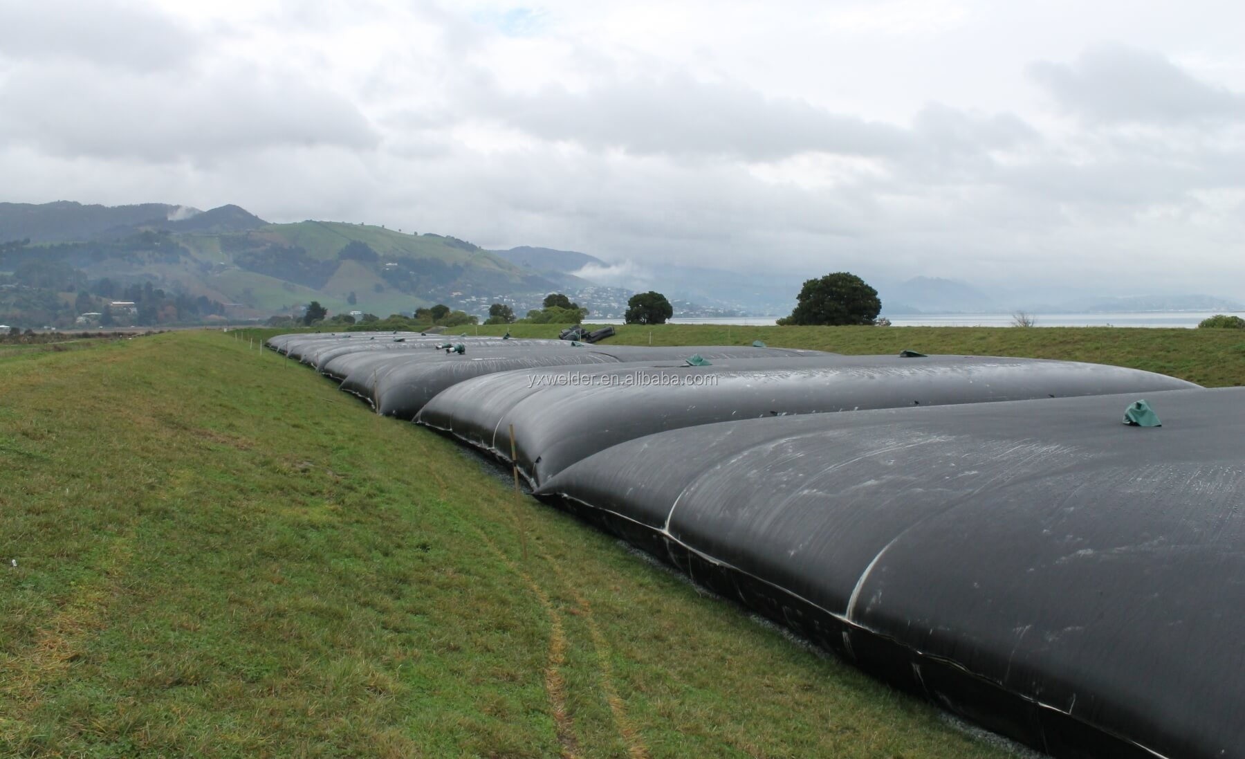 Customized Geotextile Dewatering Tubes for Sewage Sludge Dewatering