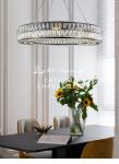 Luxury Crystal Chandeliers For Living Room Lobby Modern Home Decor crystal led