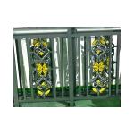 China Supplier Waterproof Hurricane Impact Stair Garden Fence Panels Outdoor