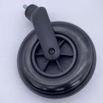 8 Inch PU Foam Wheelchair Front Casters For Rehabilitation Equipment