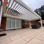 5m X 3m Motorized Louvered Roof Aluminum Pergola Patio Outdoor