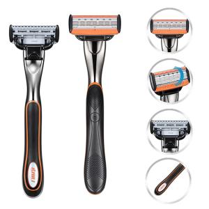 Wholesale System Razor Manufacturers Economical Design China Oem Premium 5 Blades Face Razor from china suppliers