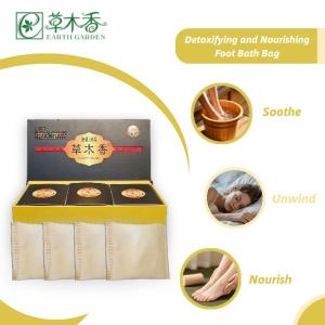 Wholesale Detoxifying Foot Soak Packets Natural Wellness Boxed Chinese Herbal Foot Bath from china suppliers