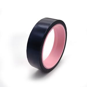 Wholesale Polyimide Film Backed Thin Black Masking Tape Silicone Adhesive Heat Resistance from china suppliers