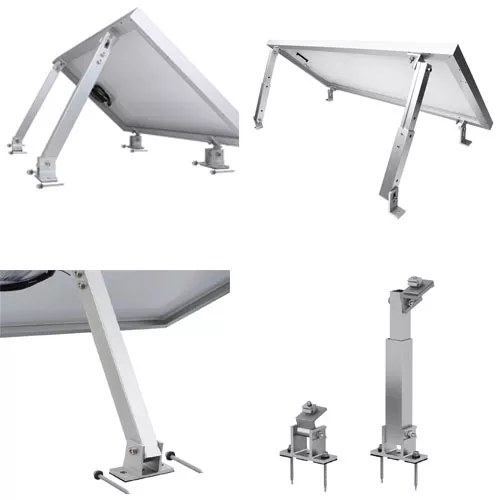 Adjustable Solar Panel Tilt Mount Brackets for Easy Installation ISO9001/CE Certified