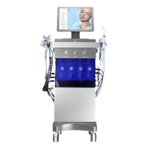 China Skin Analyzer Beauty Salon Equipment Ultrasonic Hydro Facial Machine Beauty Dermabrasion Machine on sale