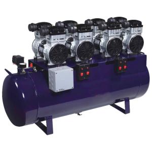 Wholesale Durable Portable Dental Air Compressor Blue 180L Oil Free Silent 1-To-10 from china suppliers
