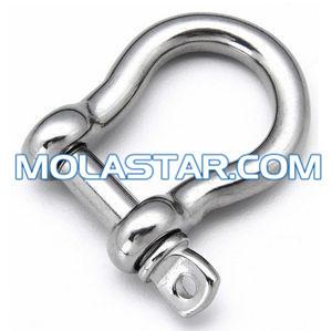 Wholesale Marine Shackle Safety Bolt Type Anchor Shackle MLG 344 High Strength High Quality Anchor Chian Shackles Steel Shackles from china suppliers