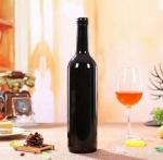 Empty Dark Antique Green Vodka Burgundy Red Wine Glass Bottle 375ml 750ml for