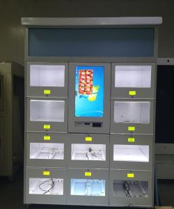 Wholesale 10 SKU Cabinet Hot Food Vending Machines OEM ODM For Vegetables / Fruits from china suppliers