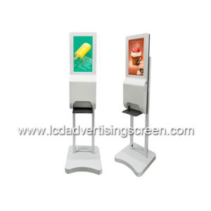 Wholesale 21.5 Inch Android Lcd Advertising Player AC 110V - 240V Wireless Digital Signage with floor stand base from china suppliers
