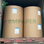 Food Grade Brown Natural Kraft Paper Roll For Bowls Making 300g 400g