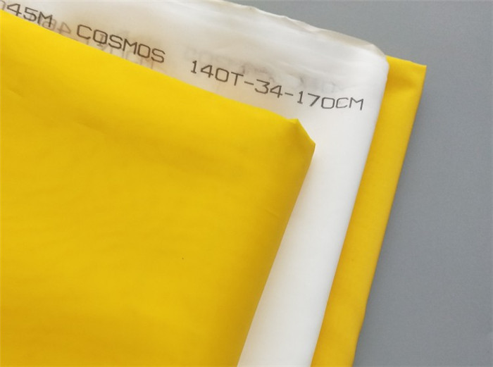 Stiff Highly Specialized With High Tension Stable Good Ink Permeability Long Printing Life Silk Screen Printing Mesh