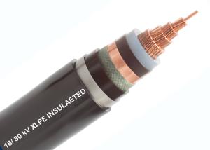 Wholesale 18 / 30kV Outdoor Medium Voltage Power Cables For Power Supply Stations from china suppliers