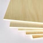 920*920mm 3mm 4mm 5mm 6mm 18mm Basswood Plywood Thin Sheets for Laser Cutting