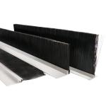 Aluminum Alloy PVC Brush Under Door Brush Seal Bristles 1000mm