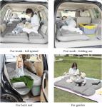 SUV Mattress Camping Bed Cushion Pillow - Inflatable Thickened Car Air Bed with