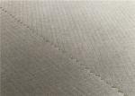0.3 Ribstop Water Repellent Outdoor Fabric , Grey Waterproof Fabric For Outdoor