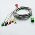 7 PIN 5 Leads TPU ECG Cable Grabber IEC Standard 230400005