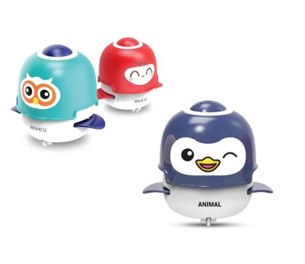Wholesale Baby Early Education Cute Can Chew Soft Glue Mini Press Penguin
