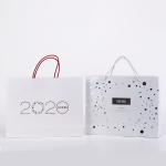 Shopping Packaging Laminated C1S Art Paper Tote Bags Custom Logo