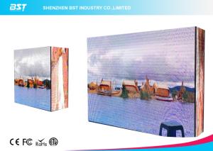 Wholesale 281 Trillion Color Outdoor Advertising LED Display With Steel / Aluminum Panel from china suppliers