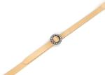 Casual Dressy Rhinestone Belts / Shiny Buckle Womens Leather Belt
