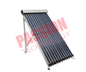 Wholesale Silver Coating Heat Pipe Solar Collector 15 Tube Rockwool Polyurethane Insulation from china suppliers
