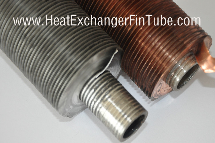 Solid Plain Seamless Ferritic Embedded Fin Tube Austenitic ASTM A213