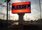 DIP P10 Led Outdoor Advertising Screens Full Color LED Display Outdoor