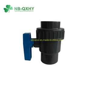 Wholesale Normal Temperature PVC Single Double Union Ball Valve Plastic Valves for Irrigation from china suppliers