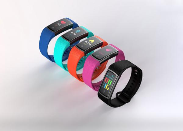 smart bracelet with real-time heart rate, ebay expert e-band daily, blood