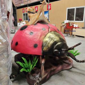 Wholesale Theme Park Realistic Animatronic Ladybug Model Natural Color from china suppliers