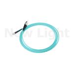 5M Multimode FC Fiber Patch Cord PVC And LSZH 3.0 Diameter Simplex Fiber Cable