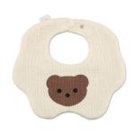 Durable Quality Infant Bibs Feeding the Baby of Cotton in Multiple Color