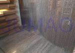 Aluminum Alloy Hanging Chain Room Dividers Easy Installed For Dubai Hotel / Spa