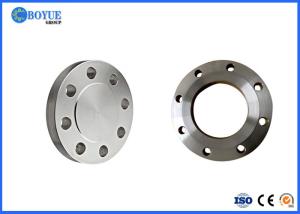 Wholesale Custom Made Blind Pipe Flanges , Alloy Steel ANSI Blind Flange High Precision from china suppliers