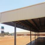 Q235 Steel Structure Workshop Prefab Metal Warehouse SGS Certificate