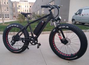 Wholesale 48V 500w Geared Motor Cycling Electric Fat Bike High Torque , Wheel Size 26x4.0 from china suppliers