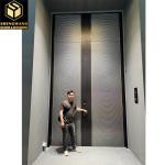 ODM Swing Aluminium Pedestrian Garden Gates Copper Imitation Surface Finishing