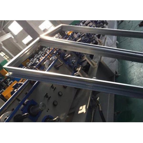 Bottom Rail Panel Shutter Door Roll Forming Machine / Cold Roll Forming Machinery