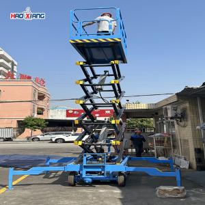 Wholesale 1500kg Hydraulic Mobile Scissor Lift 16s-132s Portable Aerial Lift from china suppliers