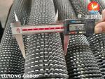 ASTM A213 TP316 Serrated HFW Spiral Finned Tube With Stainless Steel Fins For