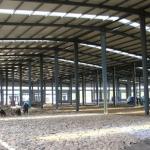Contemporary Steel Structure Warehouse Customized Color Prefab Metal Warehouse