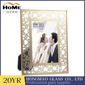 Wholesale Vintage Attractive Brass And Glass Picture Frame Customer'S Logo Acceptable from china suppliers