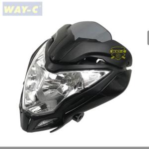 Wholesale JL401012 Iron Motorcycle Headlight LED Headlight Assembly For PULSAL NS 200 from china suppliers
