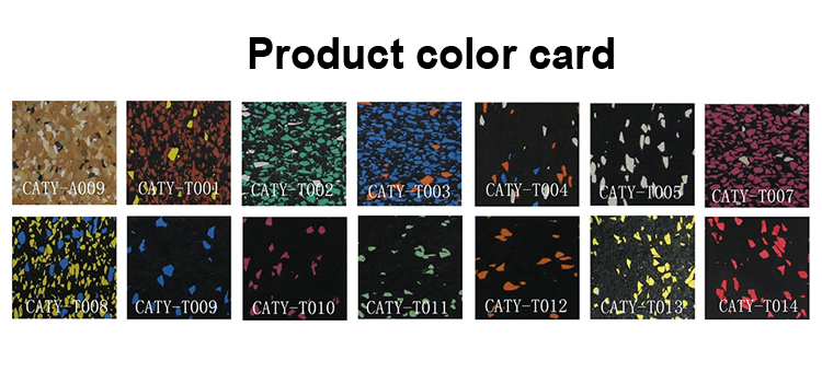High Shock Absorption Smooth Surface Gym Rubber Floor Mats For Personal Training Studio